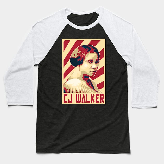 Cj Walker Retro Baseball T-Shirt by Nerd_art